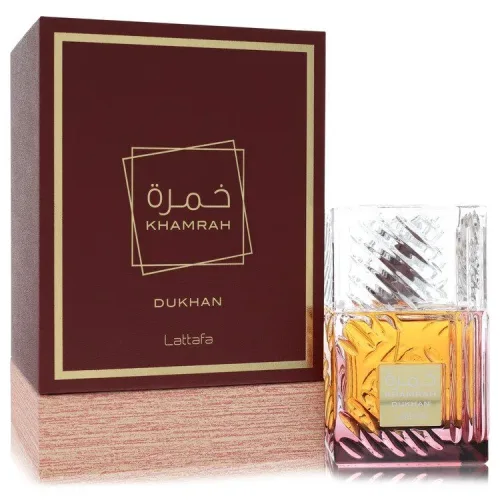 Lattafa, Lattafa Khamrah Dukhan Eau De Parfum Spray (Unisex) 100 ml