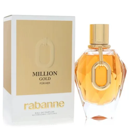 Rabanne, Rabanne - Eau de Parfum, Million Gold for her Eau de Parfum, 90  ml