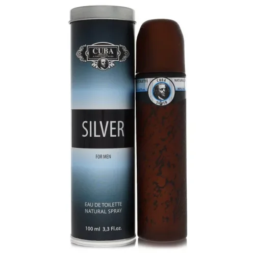 Cuba, Cuba Silver Eau De Toilette Spray 95 ml