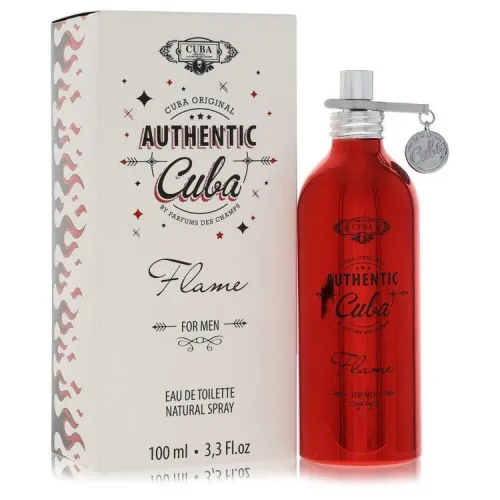 Cuba, Cuba Authentic Flame Eau De Toilette Spray 95 ml