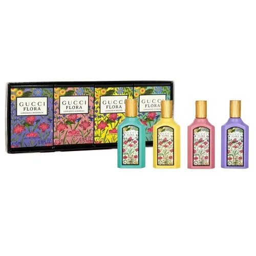 Gucci, Gucci Flora Miniatur Set mit Düften 4ST Damen