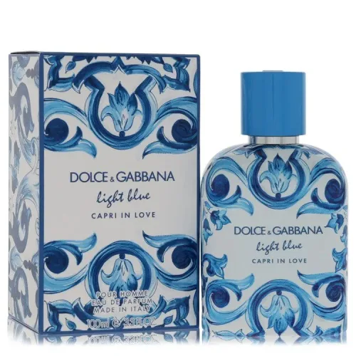 Dolce&Gabbana, Dolce&Gabbana - Light Blue For Men Capri In Love Eau de Parfum, 100  ml