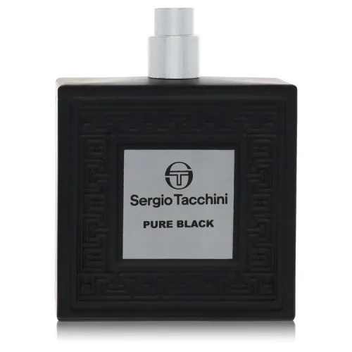 Sergio Tacchini, Sergio Tacchini Pure Black Eau De Toilette Spray (Tester) 100 ml