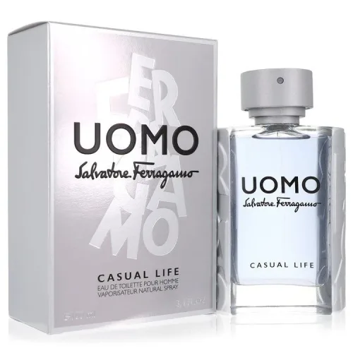 Salvatore Ferragamo, Salvatore Ferragamo Uomo Casual Life by Salvatore Ferragamo Eau de Toilette Spray 100 ml