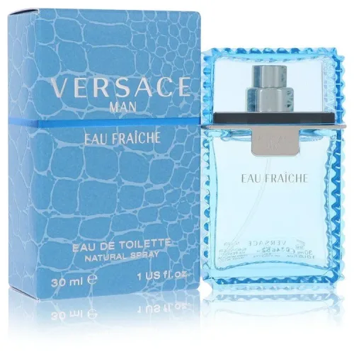 Versace, Versace Man by Versace Eau Fraiche Eau de Toilette Spray (Blue) 30 ml
