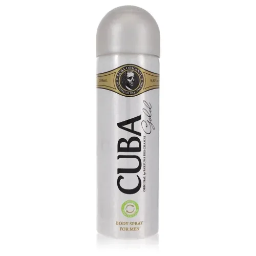 Fragluxe, Cuba Gold by Fragluxe Deodorant Spray (ohne Verpackung) 200 ml