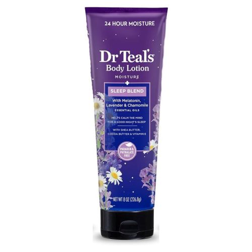 Dr Teal's, Dr Teal’s Sleep Lotion by Dr Teal’s Sleep Lotion with Melatonin & Essential Oils Promotes a better night’s sleep (Shea butter, Cocoa Butter and Vitamin E 240 ml