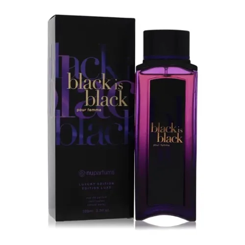 Nu Parfums, Nu Parfums Black is Black Eau De Parfum Spray 100 ml