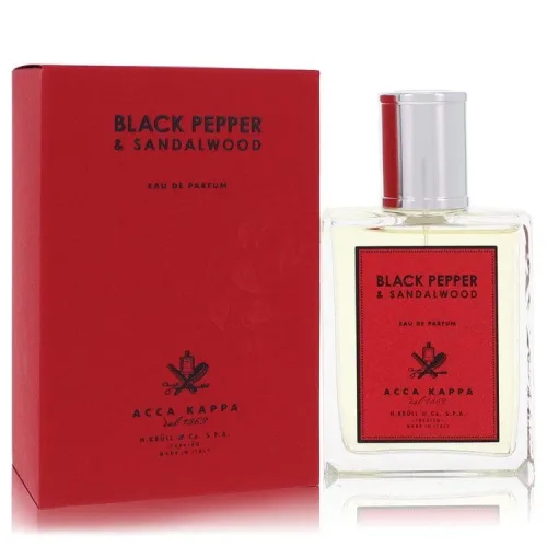 Acca Kappa, Black Pepper & Sandalwood by Acca Kappa Eau de Parfum Spray 100 ml