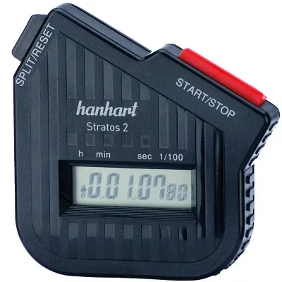 Hanhart, Stoppuhr Stratos 2 1/100 Sek.dig.HANHART