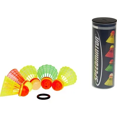 Mts Sportartikel, Speedminton 400206 - Speeder Tube Mixpack, Ersatzbälle, 5er Set