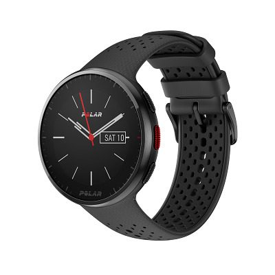 Polar, Polar Pacer Pro GPS-Laufuhr S/L Carbon, Grau