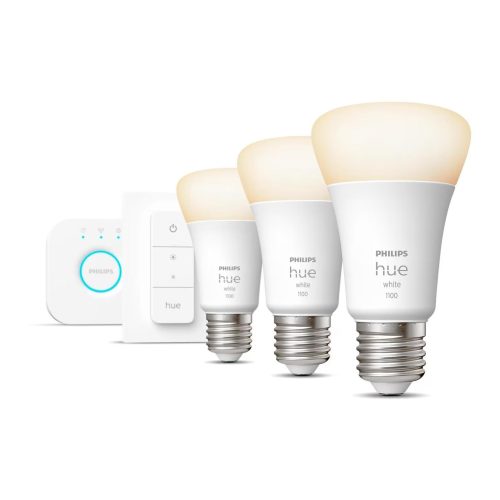 Philips Hue, Philips Hue Spezialleuchtmittel "White, 3 x E" E27 Warmweiss