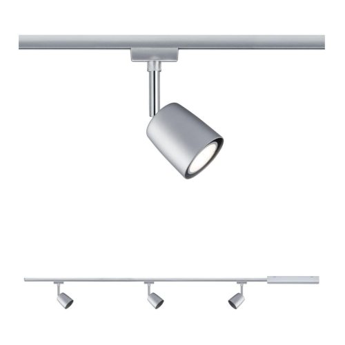 Paulmann, Paulmann Hochvolt-Schienensystem-Leuchte URail GU10 30 W LED Chrom, Chrom (matt)