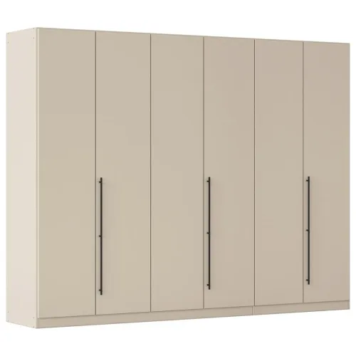 Based, Kleiderschrank Safari Grau Grau 