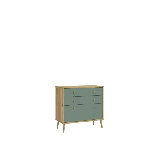 Kommode Whenua , , Salbei Schublade(n) 