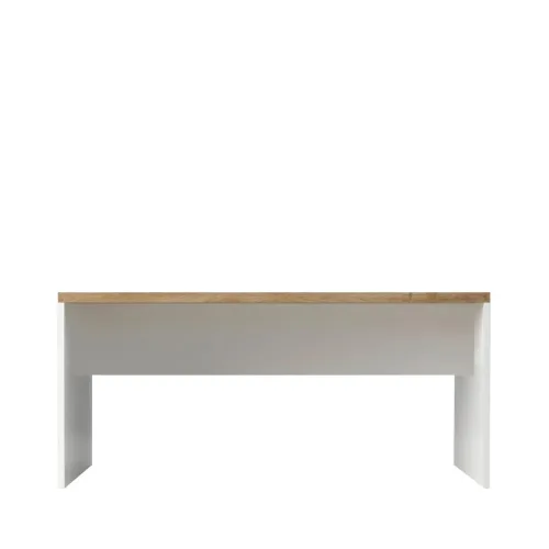 CONFORAMA, Schreibtisch EASY OFFICE 75x160x75cm weiss lackiert