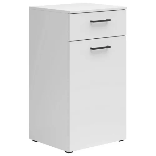 Kommode Multistauraum Weiss , 45/83/40 cm , 1 Schublade(n) 