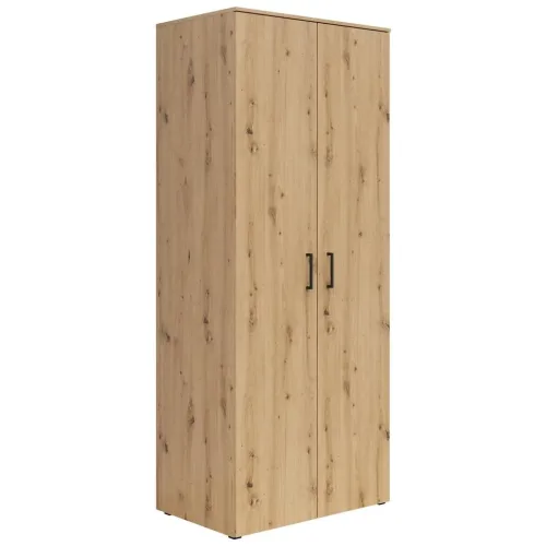 Schrank Multistauraum Eiche Artisan 80/195/52 cm Eiche Artisan 