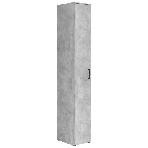 Schrank Multistauraum Betonoptik 30/195/40 cm Grau 