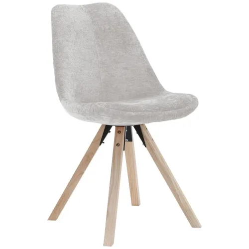 Stuhl Lilly 2 Beige  Chenille 