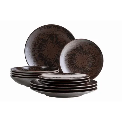 Tafelservice Metallic Bronze 