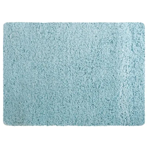 undefined, Badteppich Microfaser Blau | 50 × 7 cm