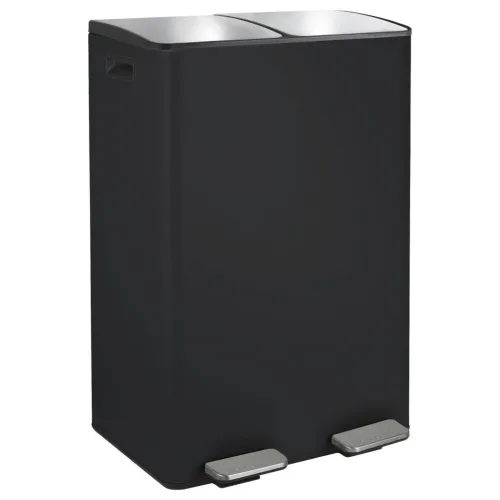 Abfalleimer Aliya Matt-Black 