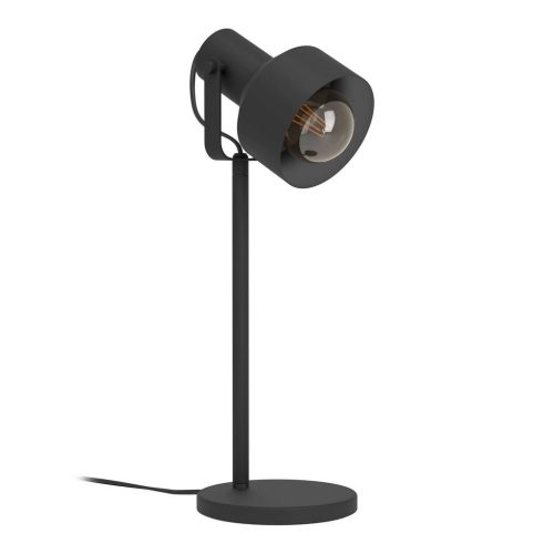 Eglo, Eglo Tischlampe Casibare Schwarz Stahl 12 cm 49 cm - Tischlampe