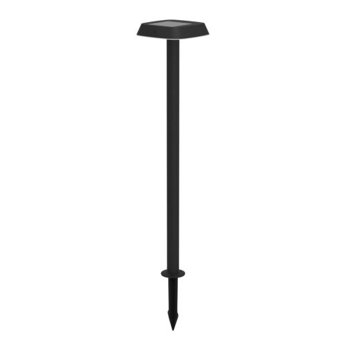 Eglo, Eglo Solaraussenlampe Dreoli Schwarz Kunststoff 17.5 cm 103.5 cm - Lichtfarbe: Warmweiss - Solaraussenlampe