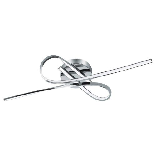 Eglo, Eglo Deckenlampe Selvina Weiss/Grau Aluminium/Kunststoff 42 cm 15 cm - Farbe: chrom/weiss - LED - Lichtfarbe: Warmweiss - Deckenlampe- LED