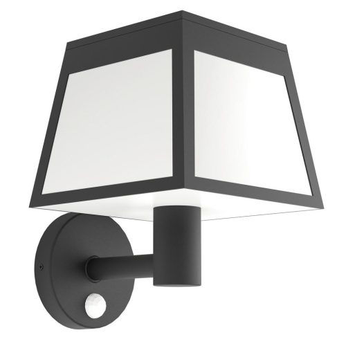 Eglo, Eglo Solaraussenlampe Altilia Schwarz Kunststoff 20 cm - Lichtfarbe: Warmweiss - Solaraussenlampe