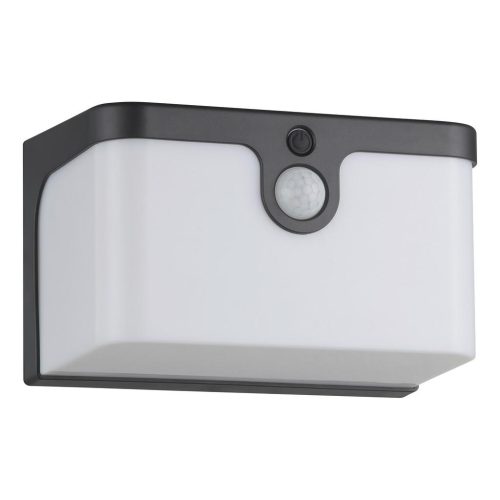 Eglo, Eglo Solaraussenlampe Croara Grau Kunststoff 11 cm - Farbe: anthrazit - Lichtfarbe: Warmweiss - Solaraussenlampe