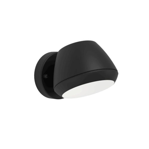 Eglo, Eglo Wandlampe aussen Nivarolo Schwarz Stahl 13.5 cm - Wandlampe aussen