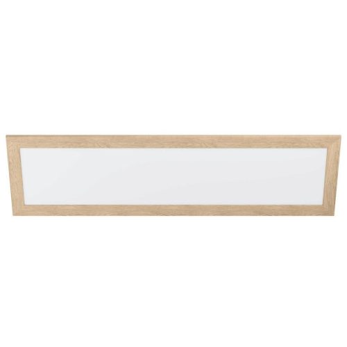 Eglo, Eglo Deckenlampe Piglionasso Braun/Weiss Stahl/Kunststoff 34.5 cm 124.5 cm - Farbe: weiss/braun - LED - Lichtfarbe: Helles Neutralweiss - Material: