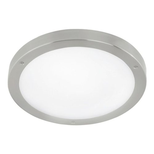 Eglo, Eglo Deckenleuchte Vento 1 Weiss-Edelstahl