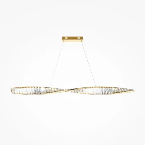 MAYTONI, Wave LED Design Kristall-Pendellampe „Krone“ Maytoni