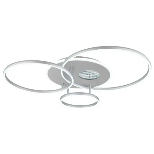 CONFORAMA, Deckenlampe 3D INVERTINA variable Intensität 70cm 54W silberfarben