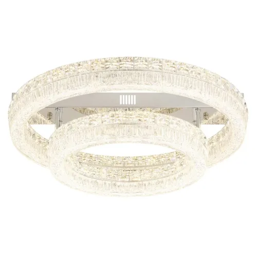 CONFORAMA, Deckenlampe LAUREL variable Intensität 60cm 60W silberfarben