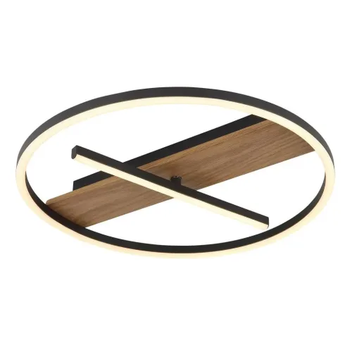 CONFORAMA, Deckenlampe PIKARA 40.5cm 24W schwarz