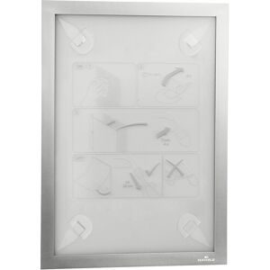 DURABLE, DURABLE Duraframe Wallpaper A4 484323 silber