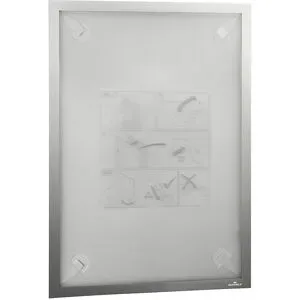 DURABLE, DURABLE Duraframe Wallpaper A3 488423 silber. selbstklebend