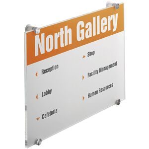 undefined, DURABLE Türschild Crystal Sign A3 482619 transparent, acryl 297x420mm