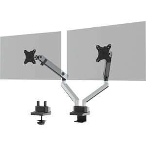 DURABLE, DURABLE Monitor-Halterung SELECT PLUS mit Arm für 2 Monitore, Tischbefestigung
