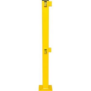 MORAVIA, MORAVIA Eckpfosten für Rammschutzgeländer S-Line, Innenbereich, 1.000 mm Höhe