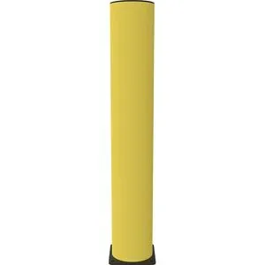 Rammschutz Poller Bravo, aus flexiblem Kunststoff, Gesamthöhe 1200 mm d-flexx