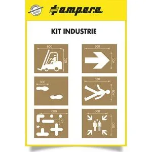 A.M.P.E.R.E., A.M.P.E.R.E. Schablonen-Set Industrie