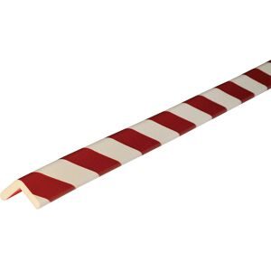 SHG, Eckschutzprofile Typ H, 1-m-Stück, weiss/rot