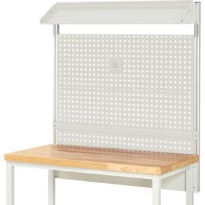 System-Aufbau-Komplettset 2, für Werkbank, Breite 1250 mm RAU
