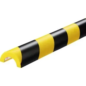 DURABLE, Durable 1115130 Rohrschutz Schwarz, Gelb (L x B x H) 1000 x 50 x 25 mm